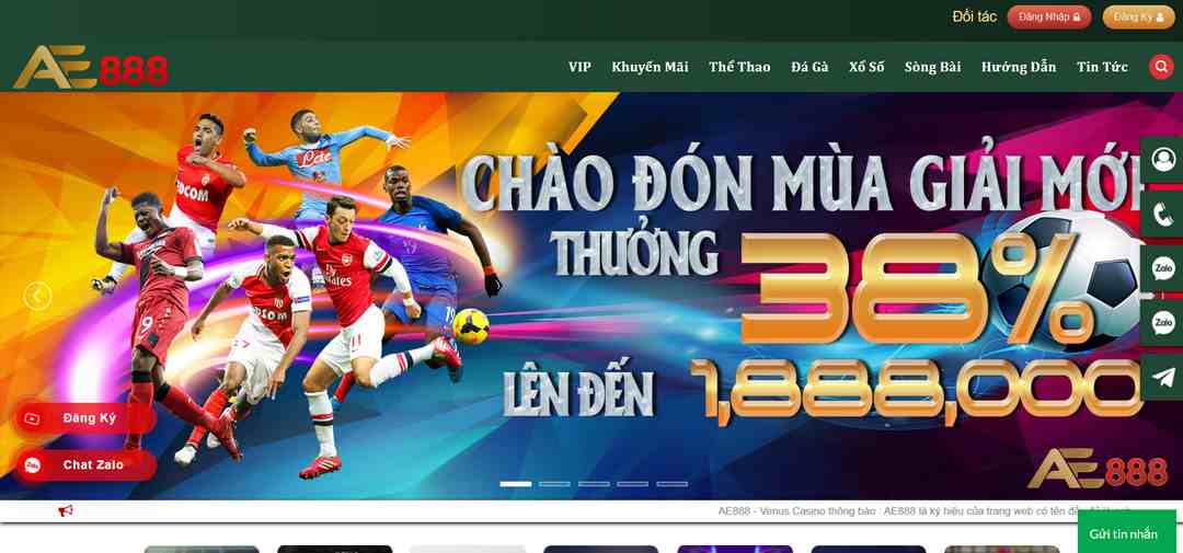 Venus Casino mang đến cho người chơi vô số những kèo đặt cược hấp dẫn 