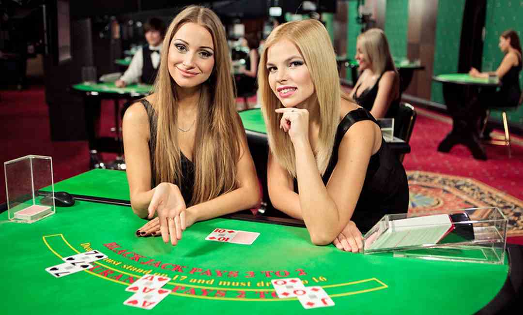 Live casino cùng dealer xinh đẹp tại RICH88