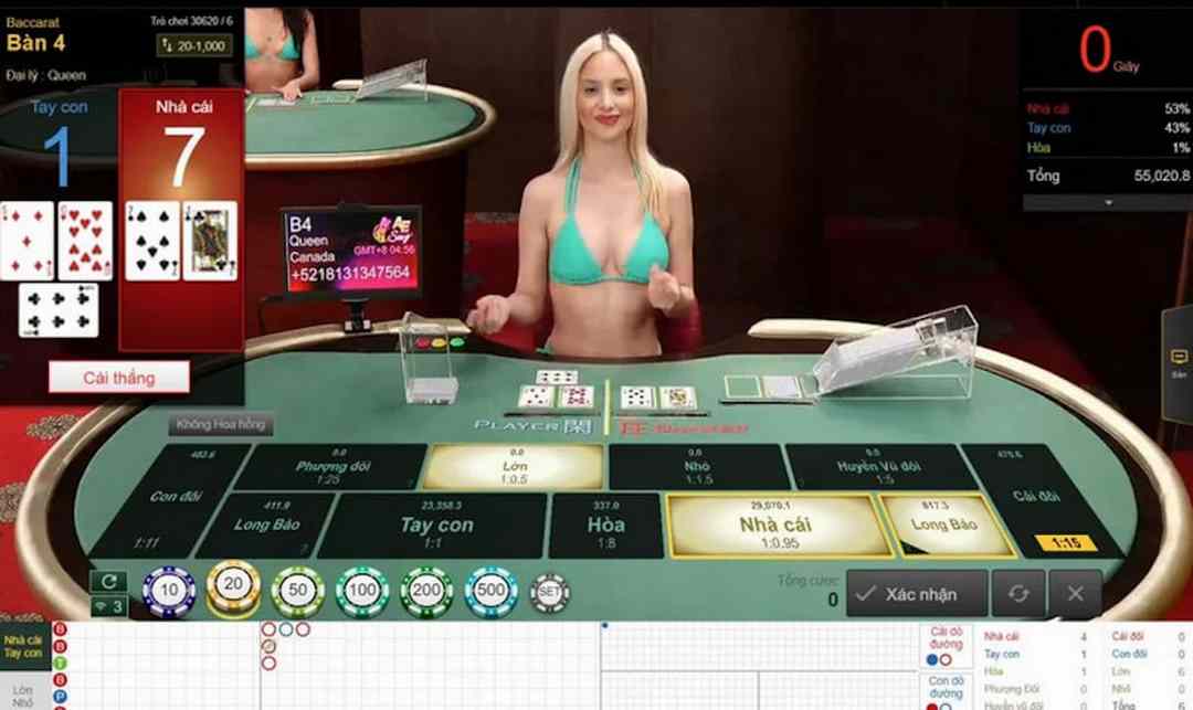  SEXY Baccarat đi đầu về chất lượng dịch vụ 