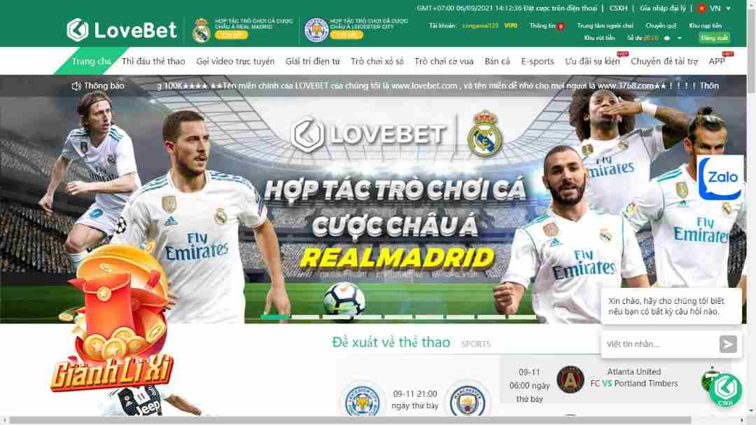 Lovebet nổi tiếng là kênh thể thao kết nối sự kiện toàn cầu