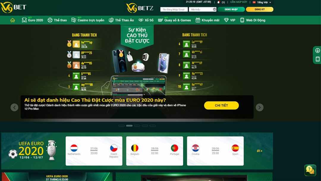 v9bet hiện đang nổi tiếng là sân chơi uy tín, hấp dẫn và đẳng cấp nhất