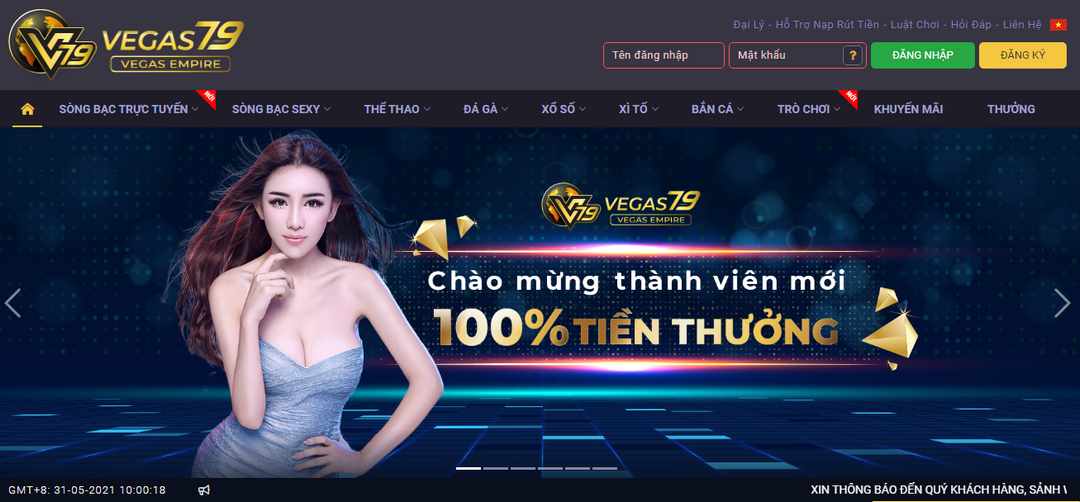 vegas79 thương hiệu nhà cái nhận nhiều sự quan tâm của cược thủ chuyên nghiệp