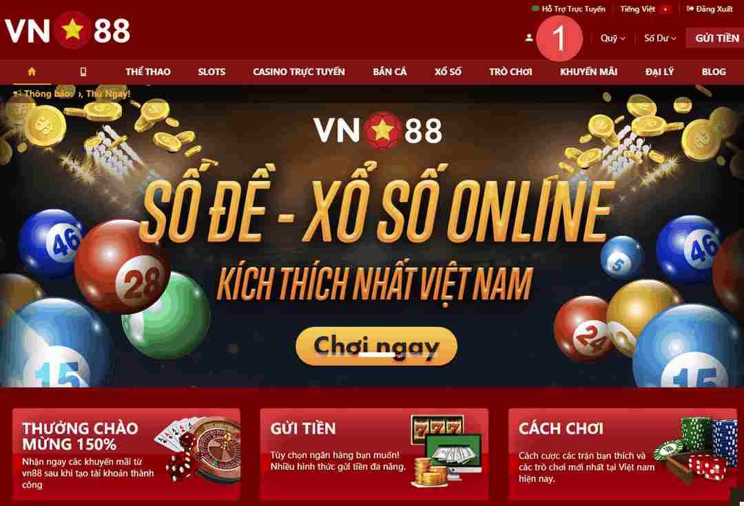 vn88 là tụ điểm cá độ hàng đầu, thiên đường săn tiền của những tay chơi chuyên nghiệp