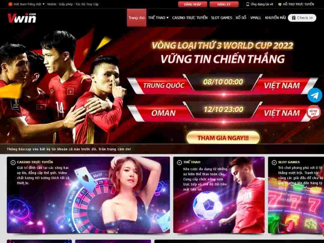 vwin là thương hiệu cá cược hàng đầu