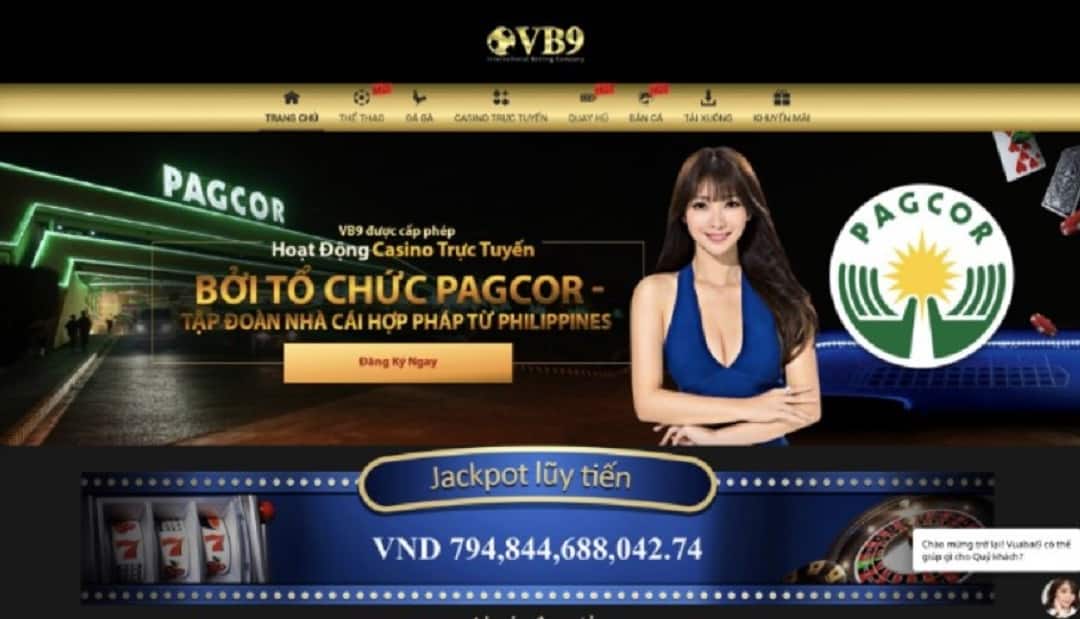 Vuabai9 là nhà cái casino online gây bão mạng cực khủng