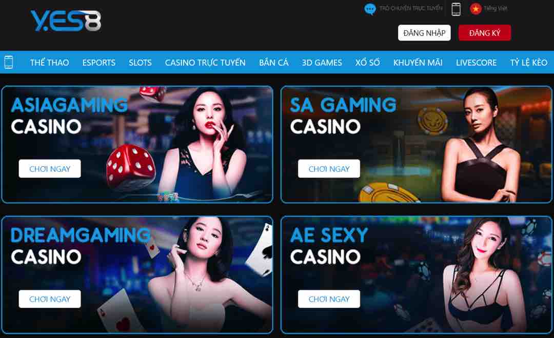 Casino online có sức hút cực lớn