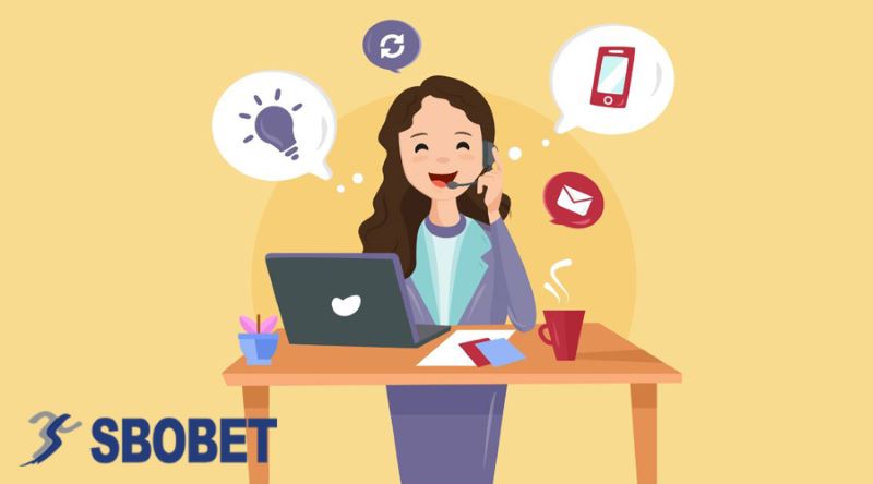 Liên hệ qua hotline của Sbobet